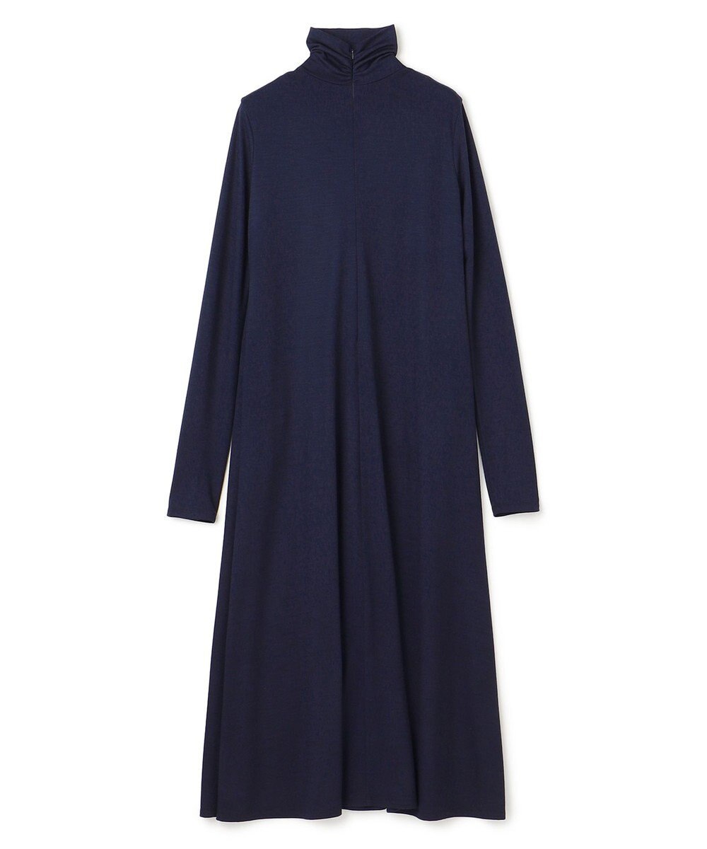 BEIGE， 【洗える】CALDANA / タートルネックロングドレス 