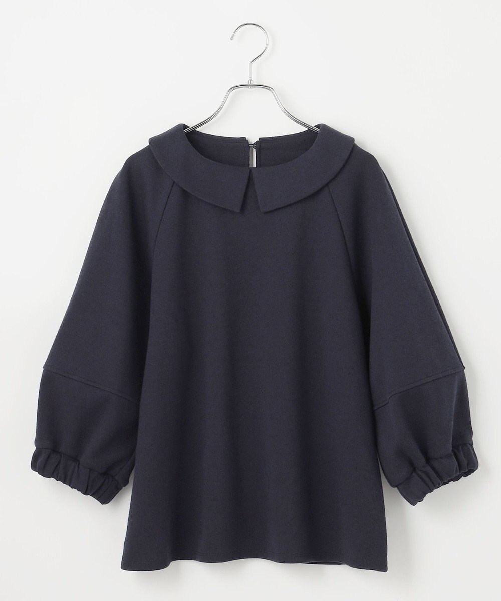 #Newans 【セレモニーにも/洗濯機可】ランタンスリーブブラウス 