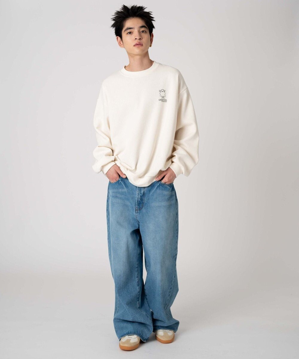 WEGO 【裏起毛/ユニセックス着用ITEM/SMLサイズ展開】アソートグラフィックプルオーバー（4） 