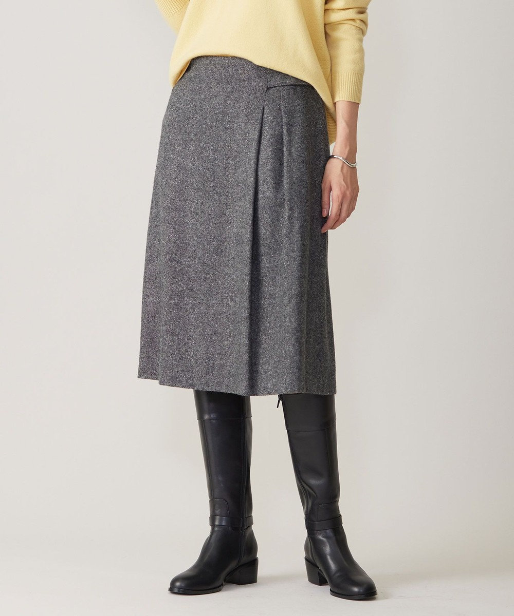 シルクネップ ツイード スカート / J.PRESS LADIES | ファッション通販