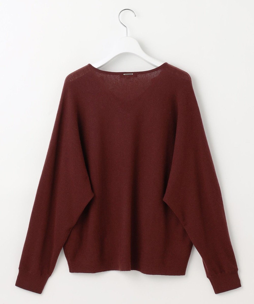 自由区 L 【カタログ掲載】ファインウールカシミヤドルマンシルエット ニット 