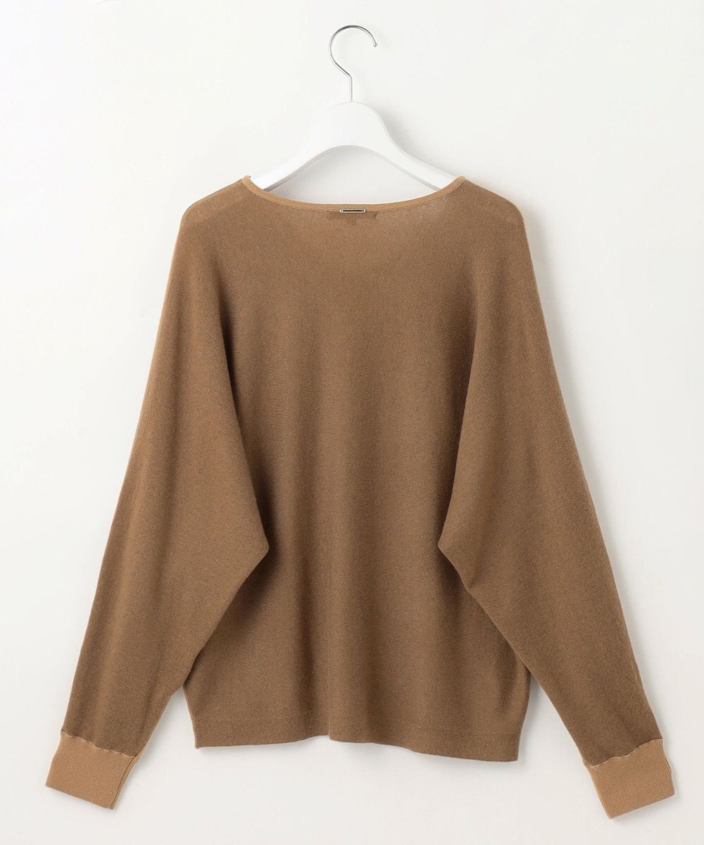 自由区 L 【カタログ掲載】ファインウールカシミヤドルマンシルエット ニット 