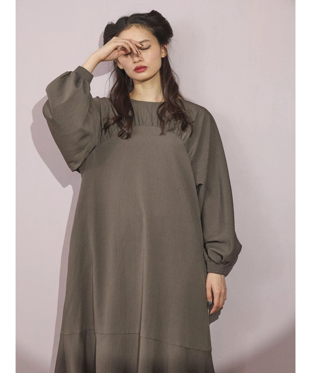 Green Parks ■ＥＳＣＡＲ　ギャザーヨークキリカエワンピース 