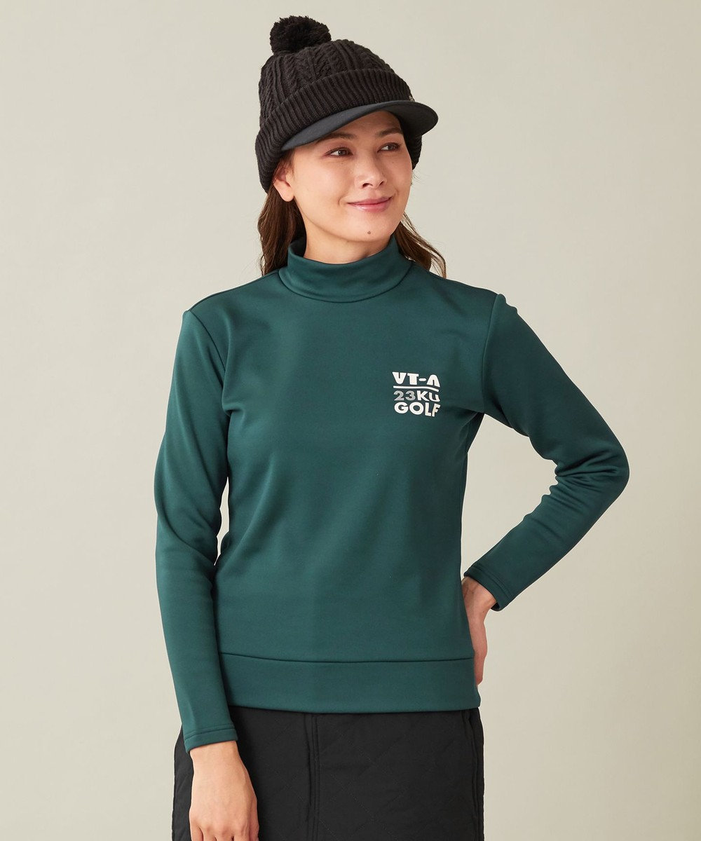23区GOLF 冬の暖か名品トップス【WOMEN】ストレッチ 裏フリース 