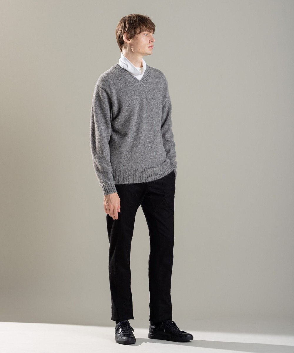 JOSEPH HOMME ファインアルパカ　Vネックニット 