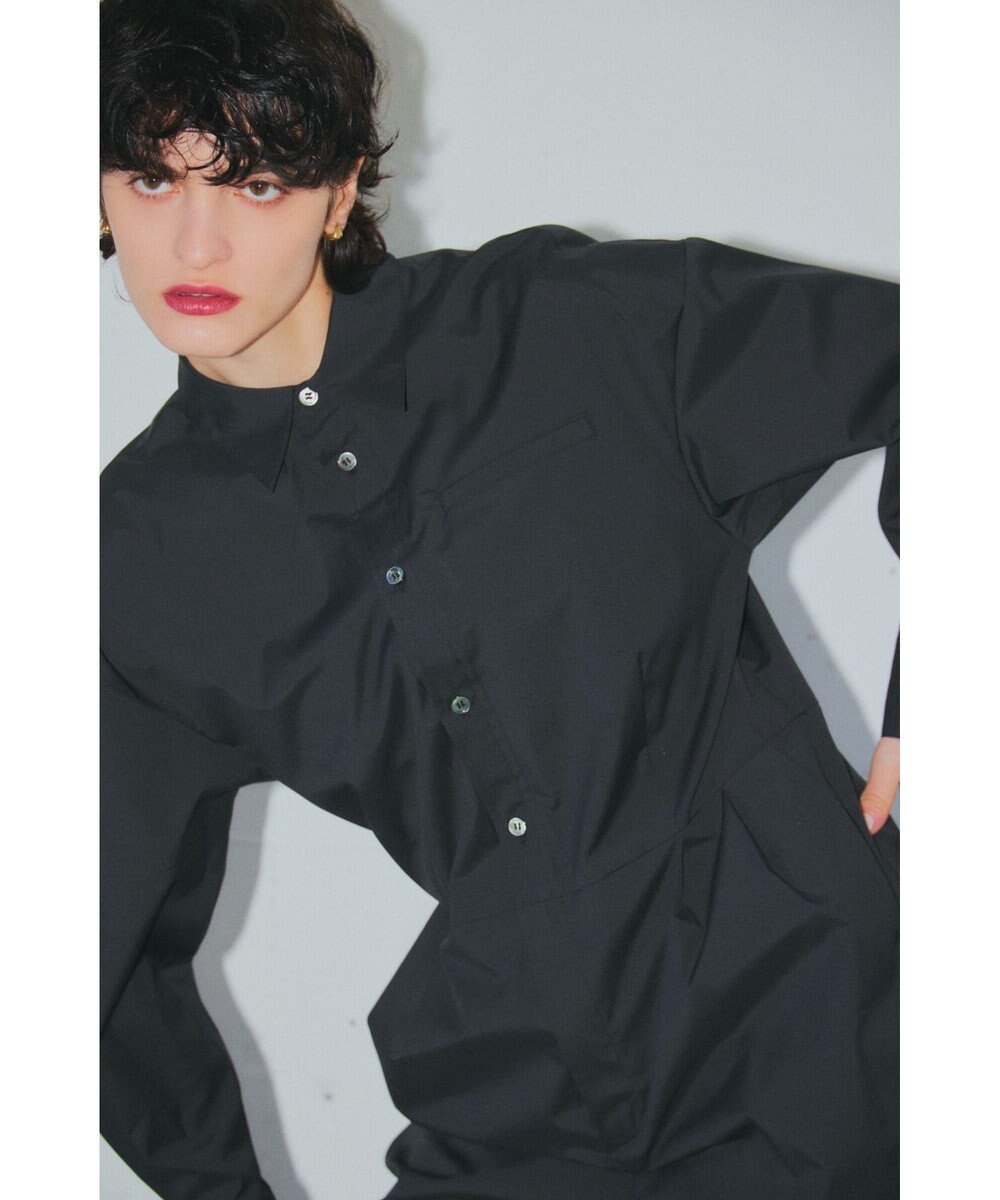 NAVE 【ReNAVE・セットアップ可/洗える/接触冷感/UVケア】コットンポリブロード オールインワン 