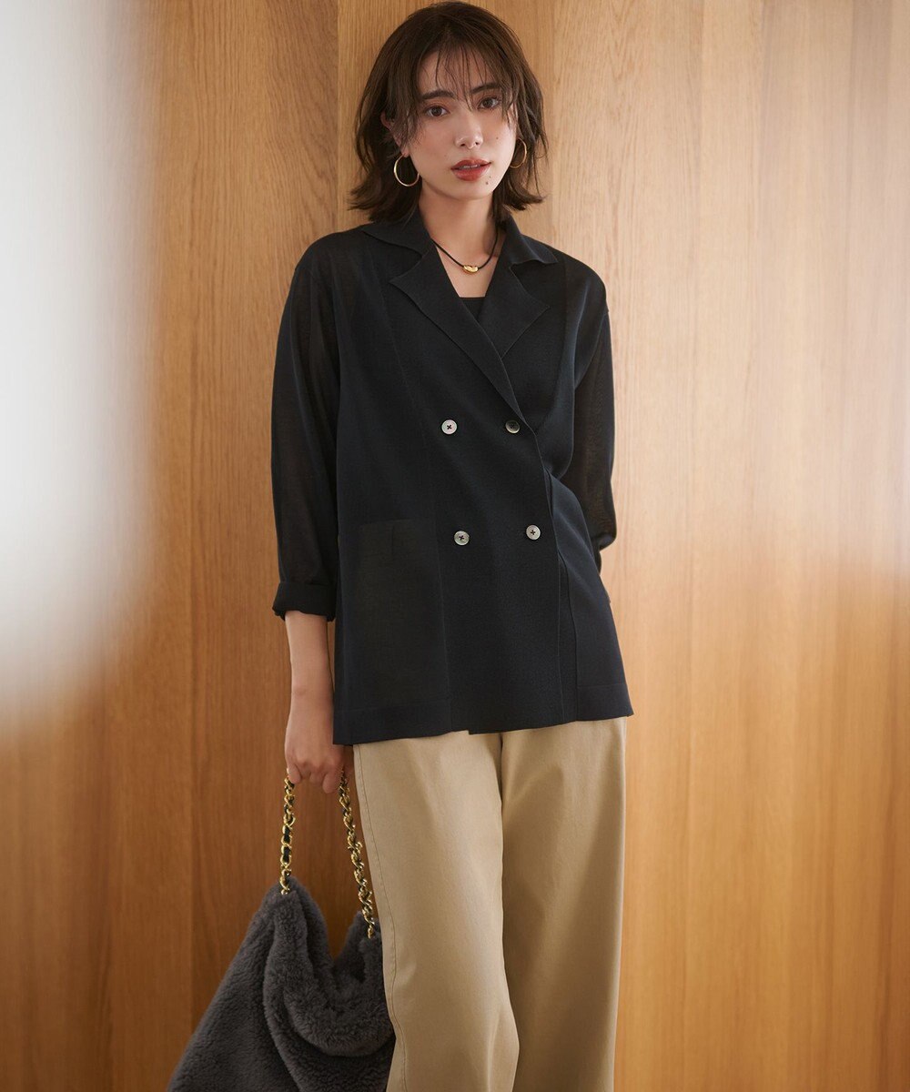 23区 オーガニック リブ タンクトップ 