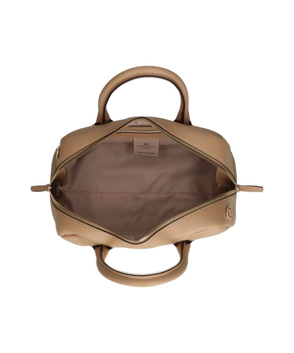 INTER-CHAUSSURES 【LORISTELLA】ミディアムサイズレザーハンドバッグ 