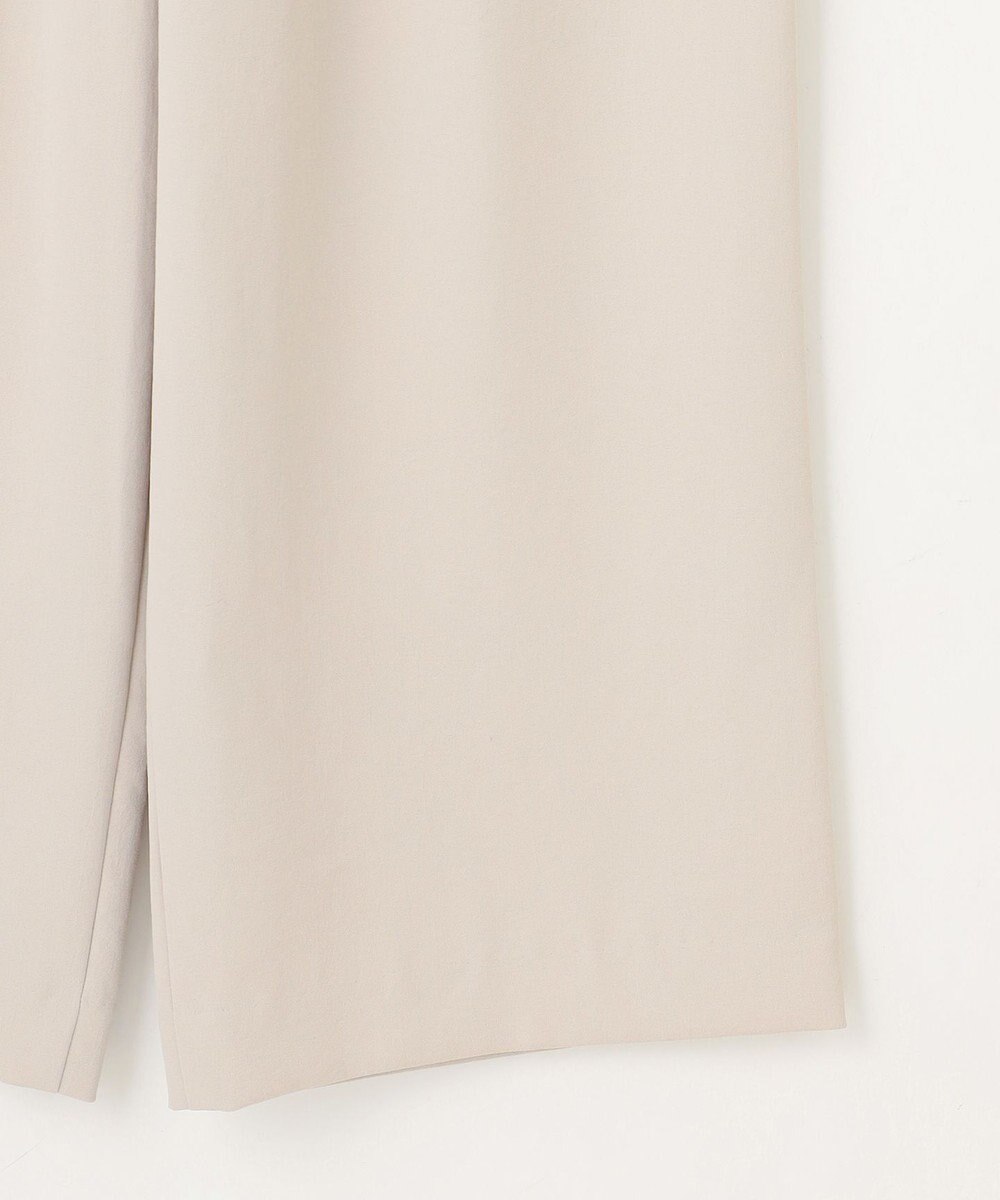 J.PRESS LADIES 【洗える・接触冷感・吸水速乾】Lightジョーゼット ワイド パンツ 