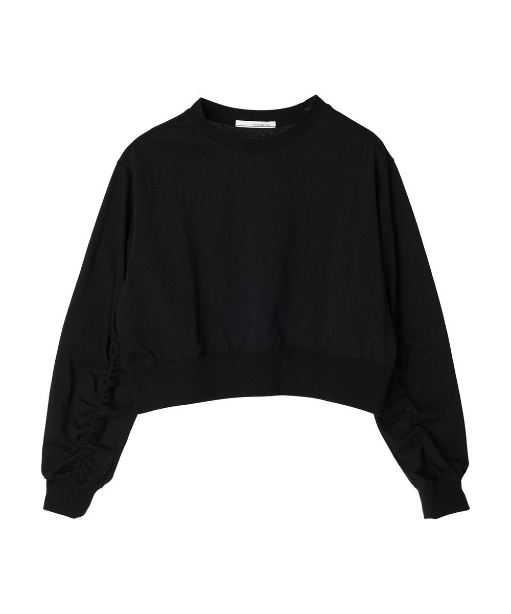 Green Parks ・ＥＬＥＮＣＡＲＥ　ＤＵＥシャーリング袖プルオーバー 