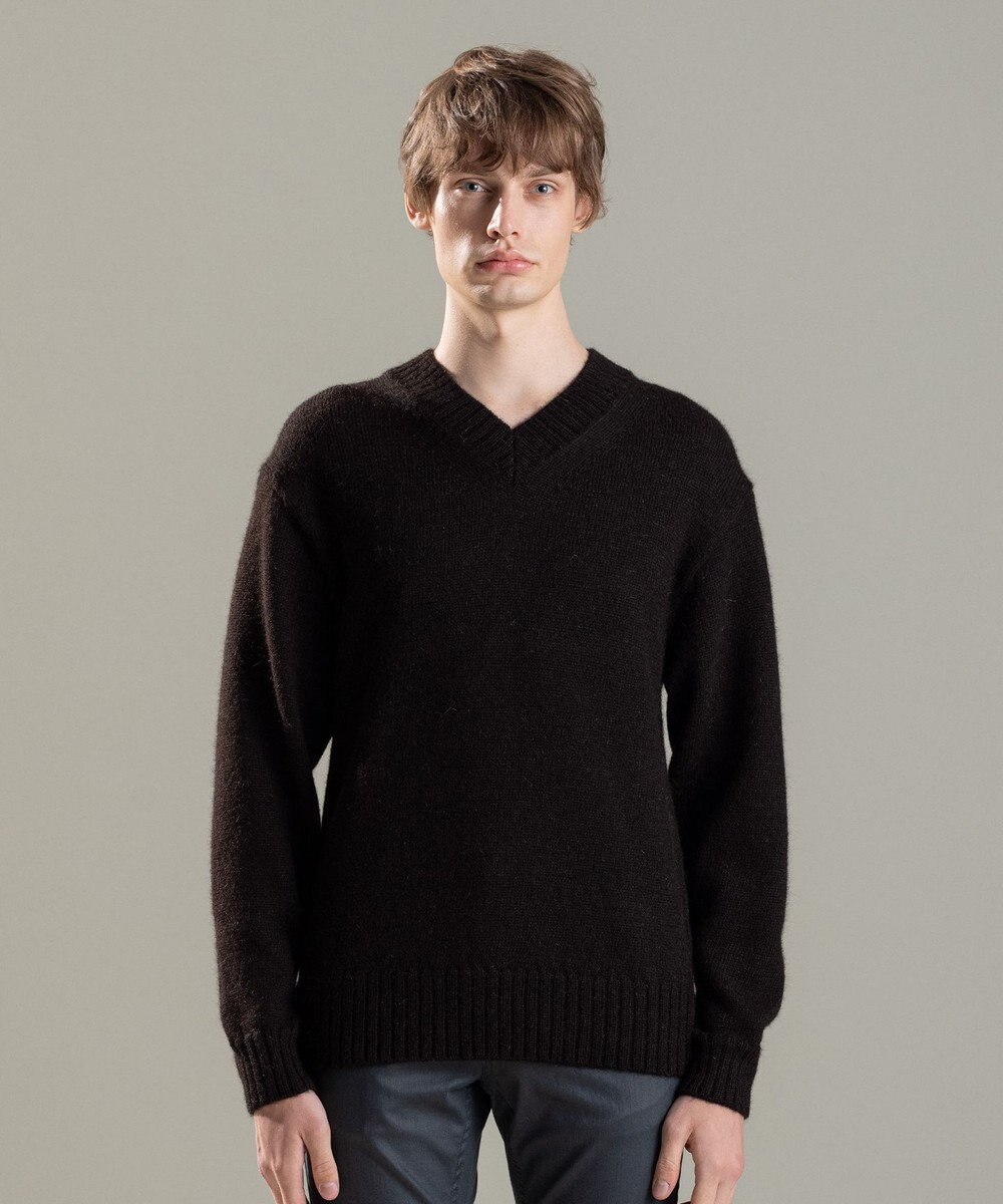 JOSEPH HOMME ファインアルパカ　Vネックニット 