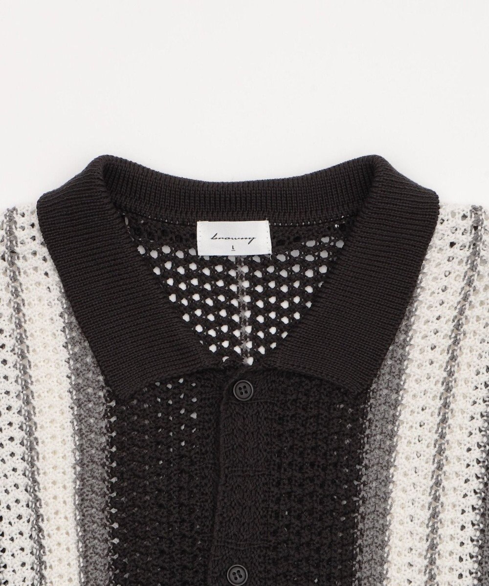 WEGO ラインニットシャツ（SS） 