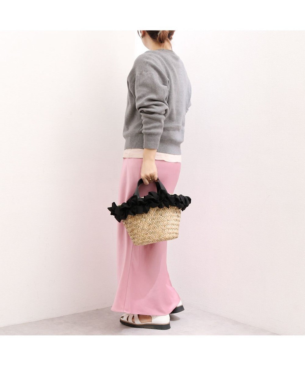 UNBILLION カシュカシュ cachecache / フリルカゴバッグ 