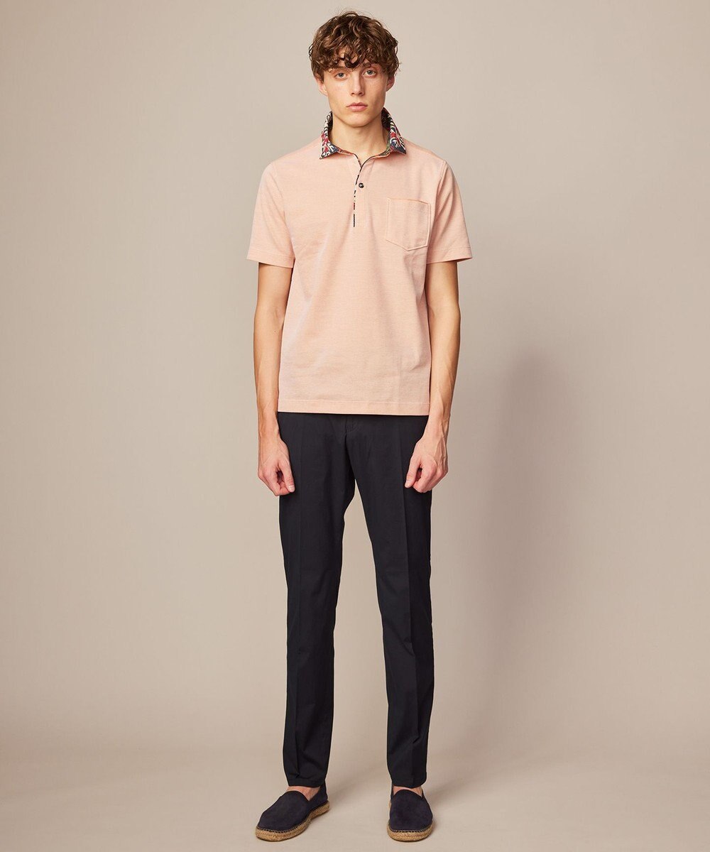 JOSEPH ABBOUD 【日経スタイルマガジン掲載・KAHALAコラボ・高機能】カハラ アロハ ダディ 半袖 ポロシャツ 