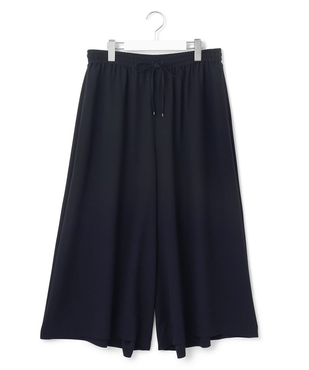 23区 L 【Lサイズ限定/吸水速乾/UVカット/接触冷感/】ストレッチジョーゼット ガウチョパンツ 