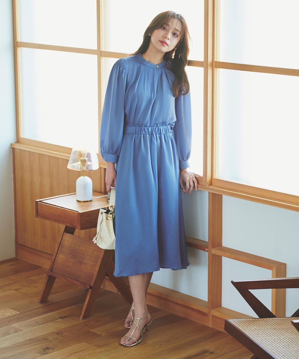 Feroux サテン ブラウス 