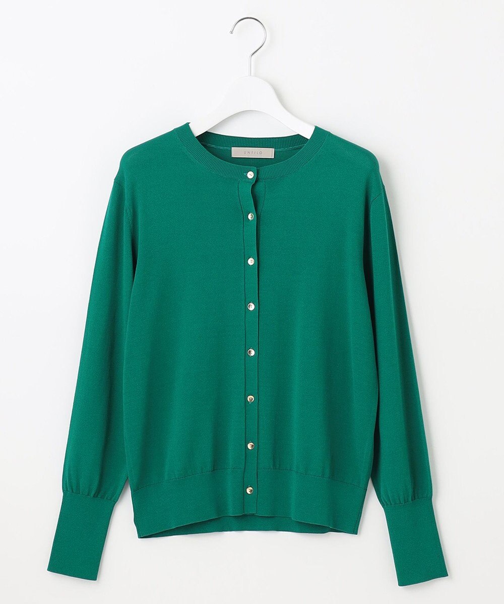 UNFILO 【抗菌防臭】スゴ機能 ニット カーディガン 
