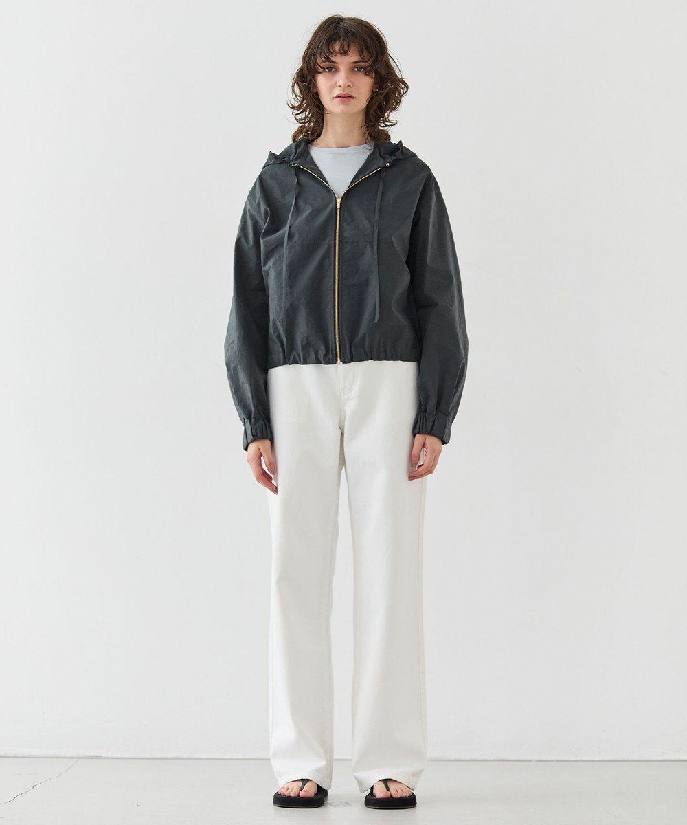 BEIGE， 【洗える・Precious 4月号掲載】GAURA / シアーパーカーブルゾン 