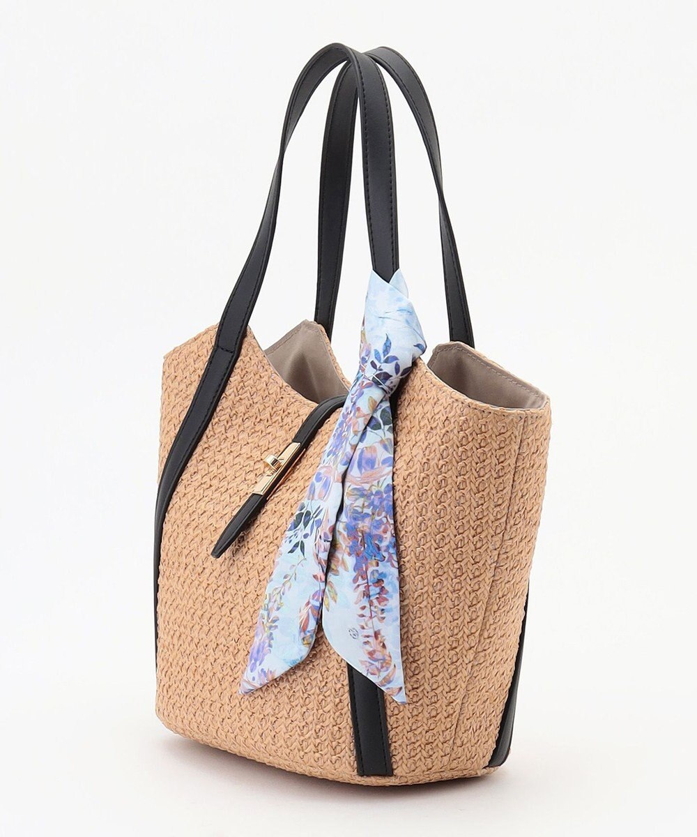 ANY SIS スカーフ付き カゴバッグ 