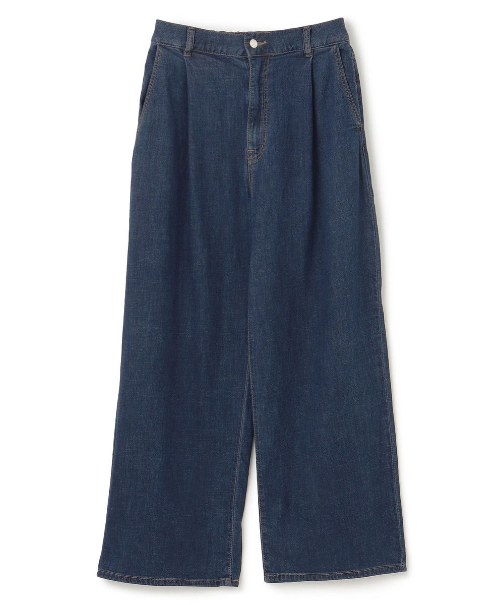 UNFILO L UNFILO DENIM LIGHT タックワイドパンツ 