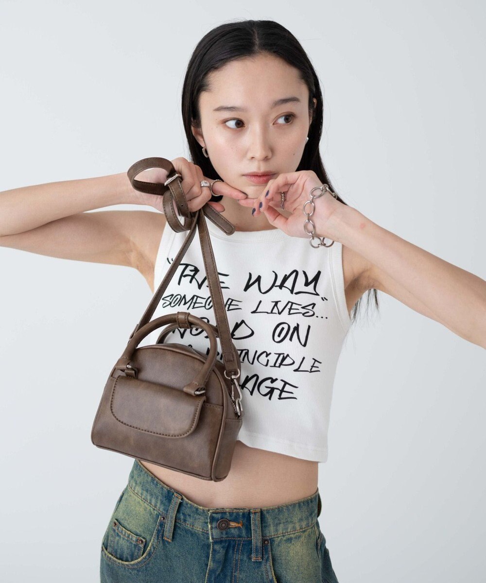 WEGO ミニボストンショルダー 