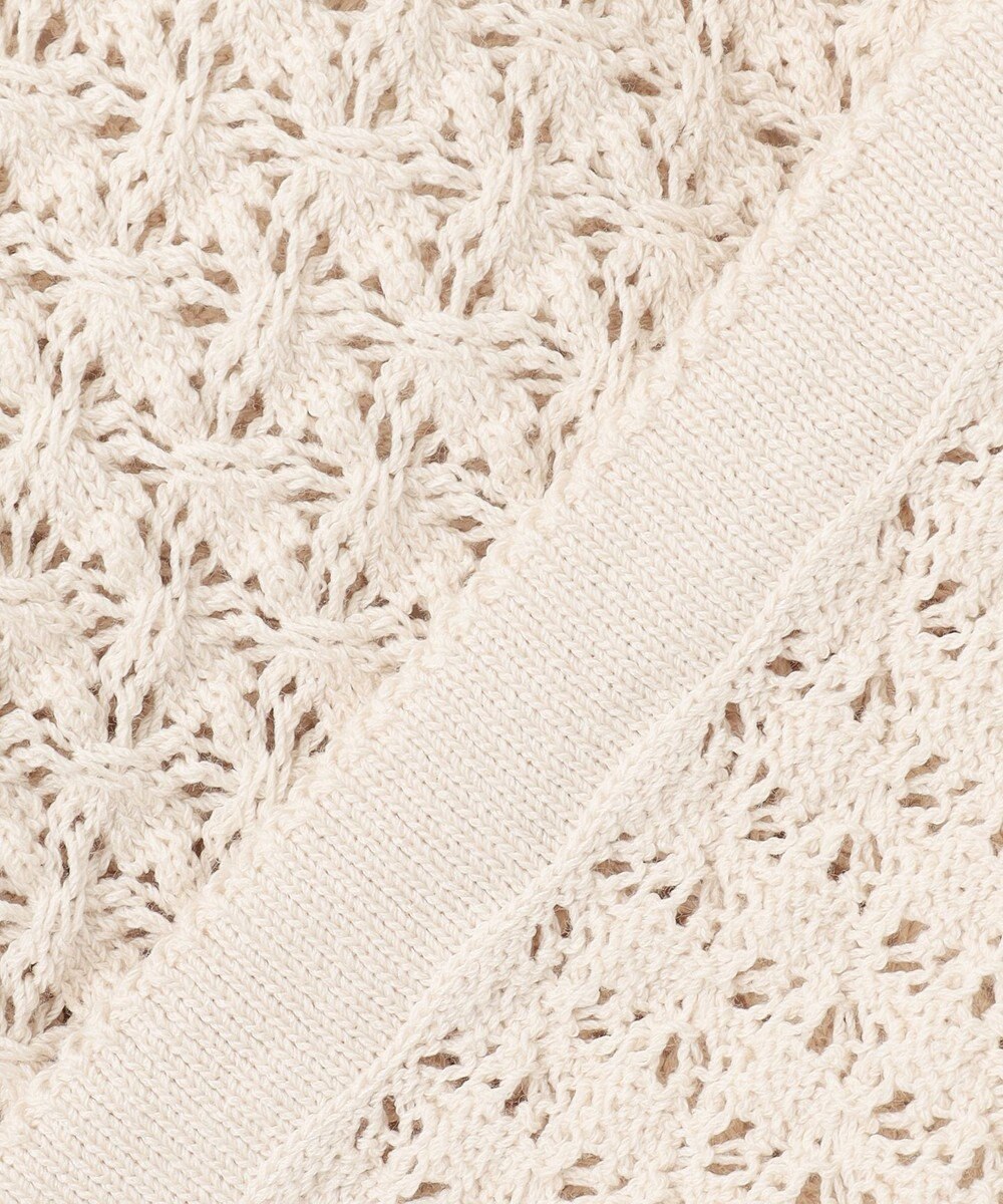 23区 S 【SLOW/一部店舗限定】レーシー カーディガン 