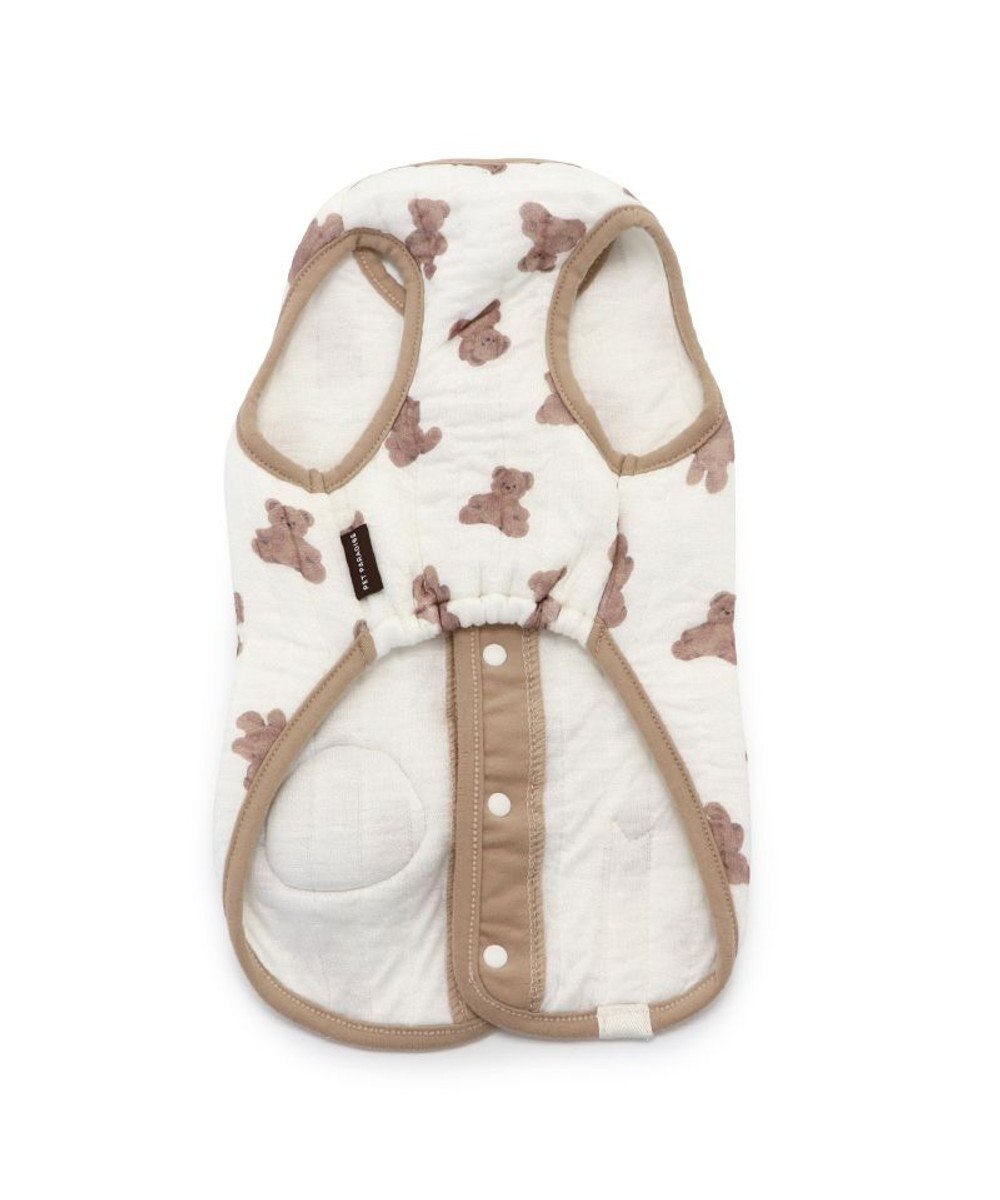 PET PARADISE ペットパラダイス ふわりとキルト ベスト くま柄 小型犬 