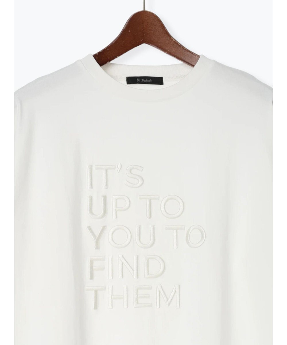 Te chichi エンブロイダリーロゴTシャツ 