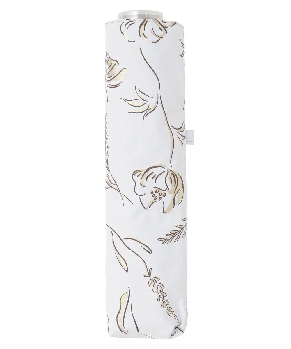 MOONBAT Fuwacool(フワクール) フワクールホワイト 晴雨兼用日傘 折りたたみ傘 シャイニープランツ 軽量 一級遮光／遮熱／UV 