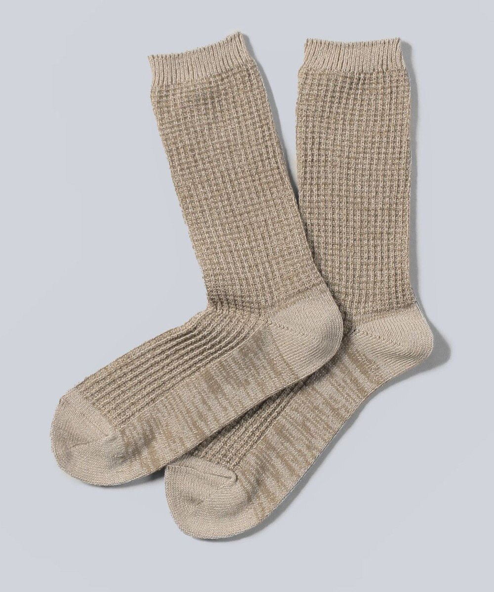 WHITE MAILS PAPER ジャガードソックス 