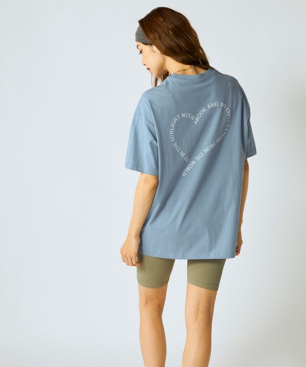 OP／FILA 【Ocean Pacific】タイポグラフィバックプリントTシャツ 