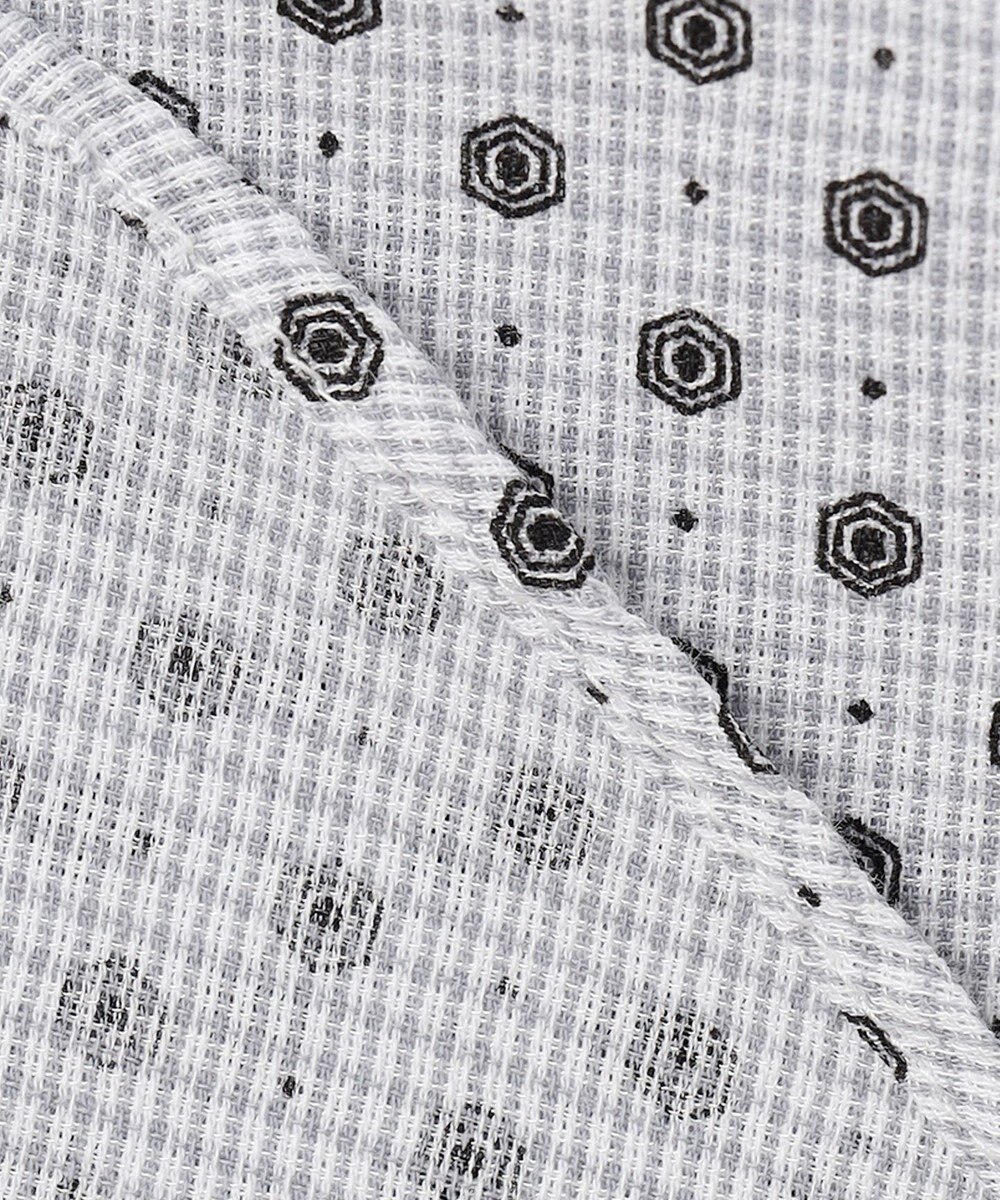 JOSEPH ABBOUD 【イージーケア】小紋プリント 半袖シャツ 