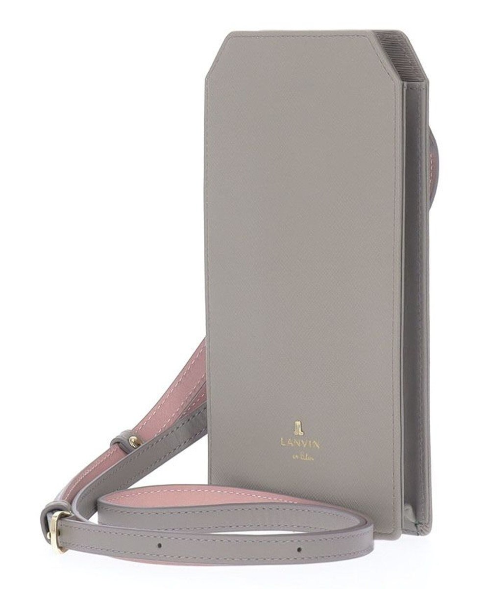 LANVIN en Bleu リュクサンブールカラー スマホショルダー 