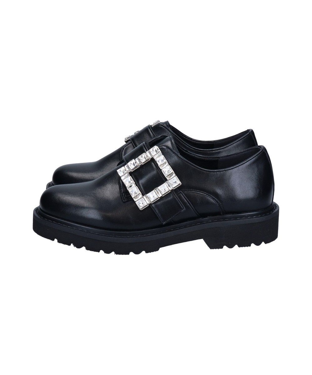 Bridget Birkin 【Bridget Birkin】スクエアサイドビジューローファー 