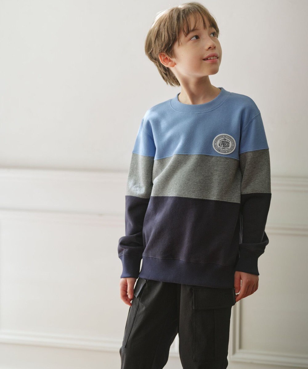 J.PRESS KIDS 【100-130cm】COMBI トリコロール トレーナー 