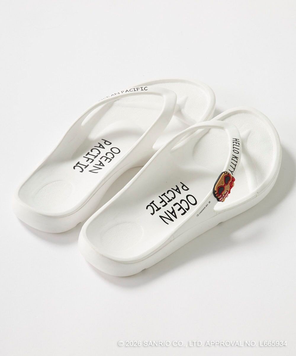 OP／FILA 【Ocean Pacific×ハローキティ】ビーチサンダル 