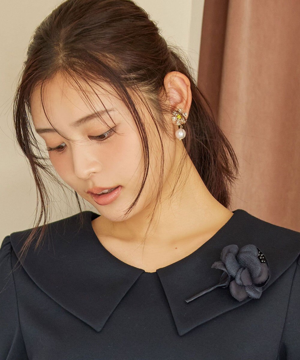 TOCCA DAISY BIJOUX＆PEARL EARRINGS イヤリング 