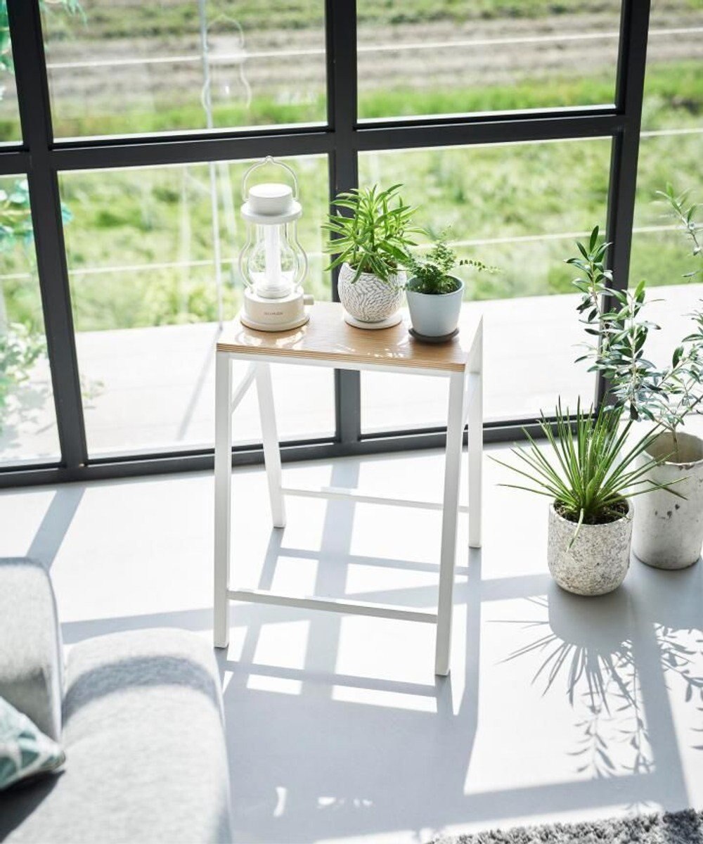 tower スツール タワー H45  ホワイト 