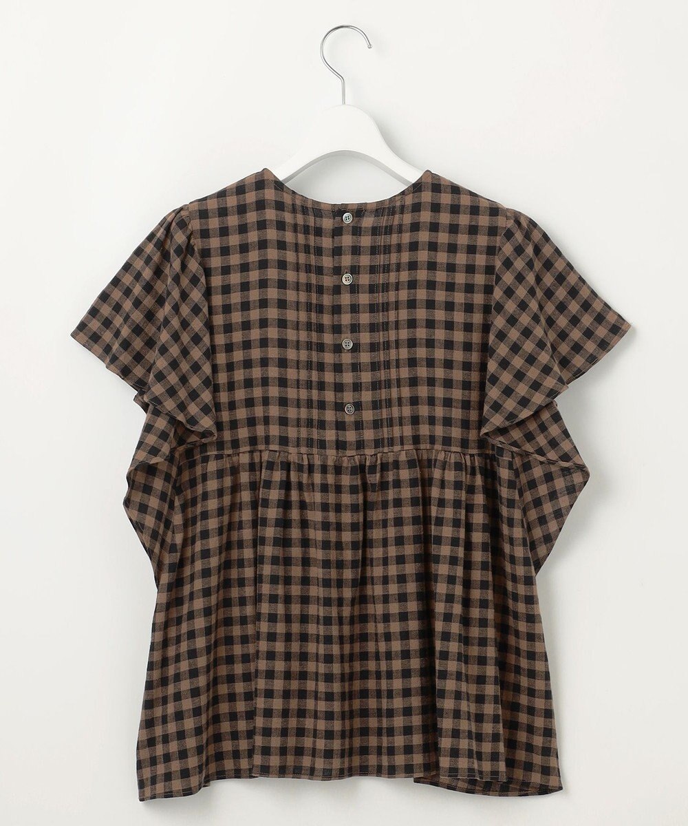 23区 S 【SLOW/一部店舗限定】ブライトリネン デザイン ブラウス 