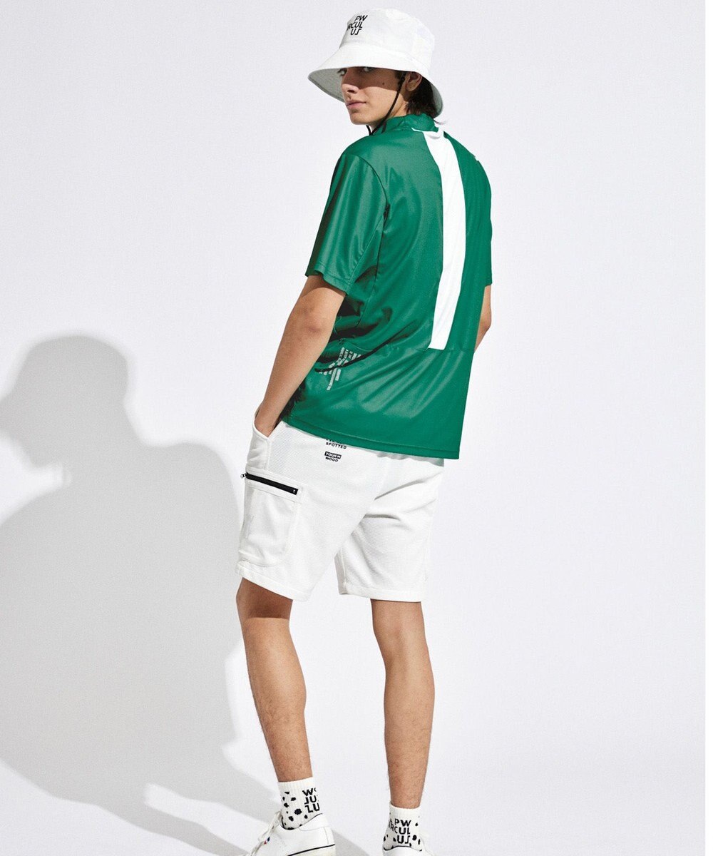 PW CIRCULUS 【UVカット / 吸水速乾 / 伸縮性抜群】【MEN】NEW バックメッシュモック T 