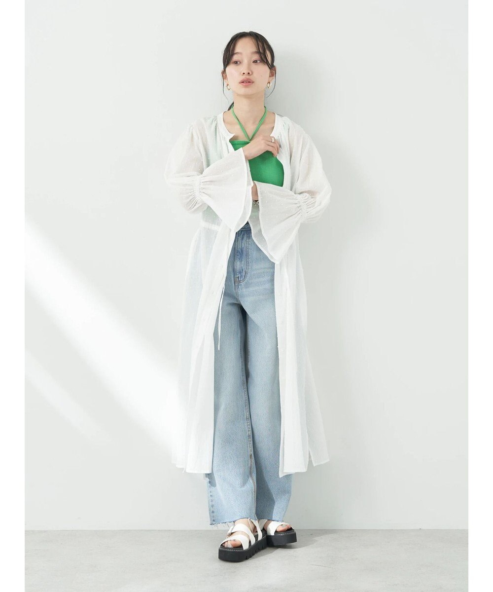 earth music&ecology ドットドビーワンピース 