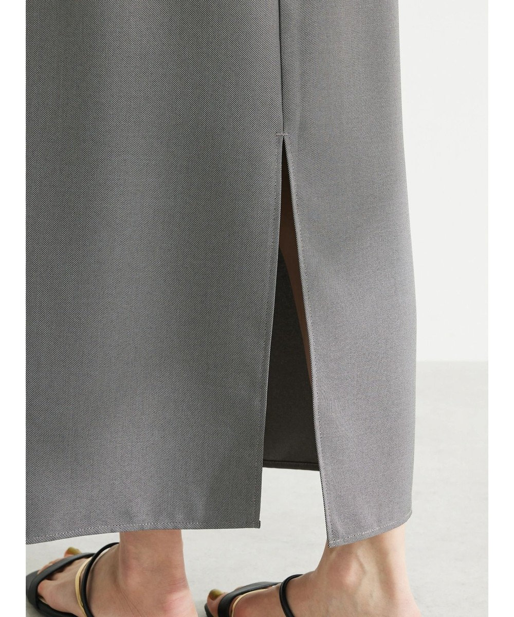 Green Parks 麻調Ｉラインスカート 