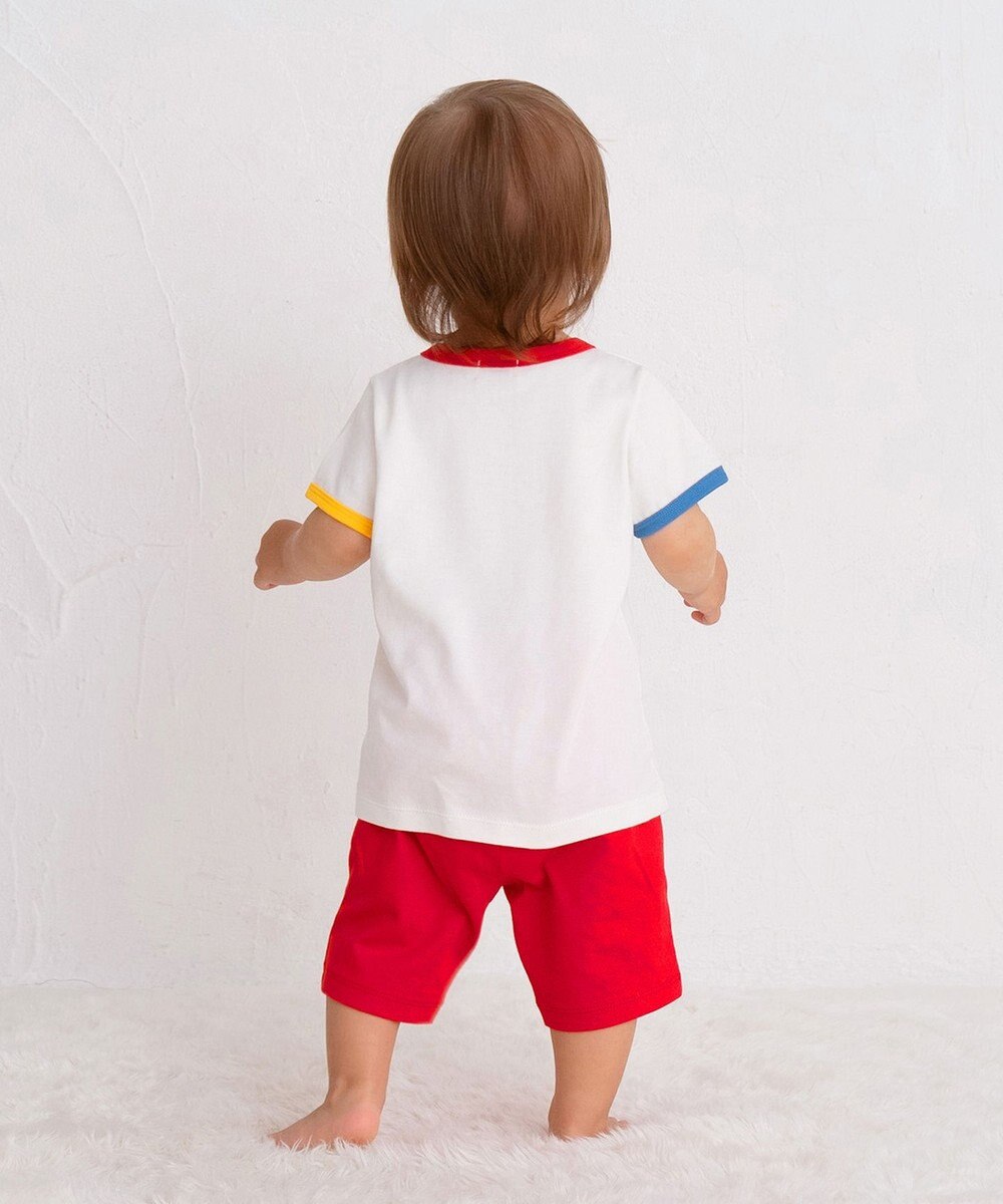 MIKI HOUSE HOT BISCUITS 【80-120cm】 ビーンズ ルームウェア 上下セット 