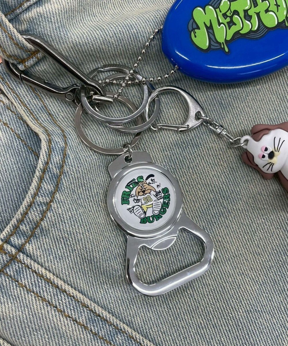 WEGO グラフィックオープナーキーホルダー 