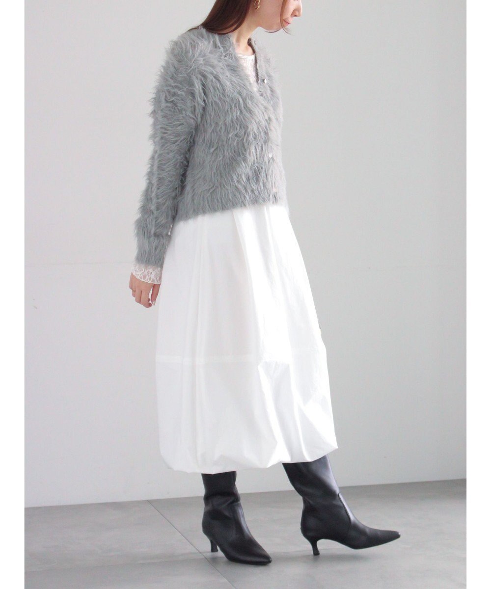 Te chichi ピーチタフタバルーンスカート 