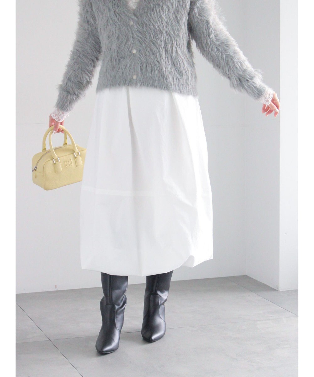 Te chichi ピーチタフタバルーンスカート 