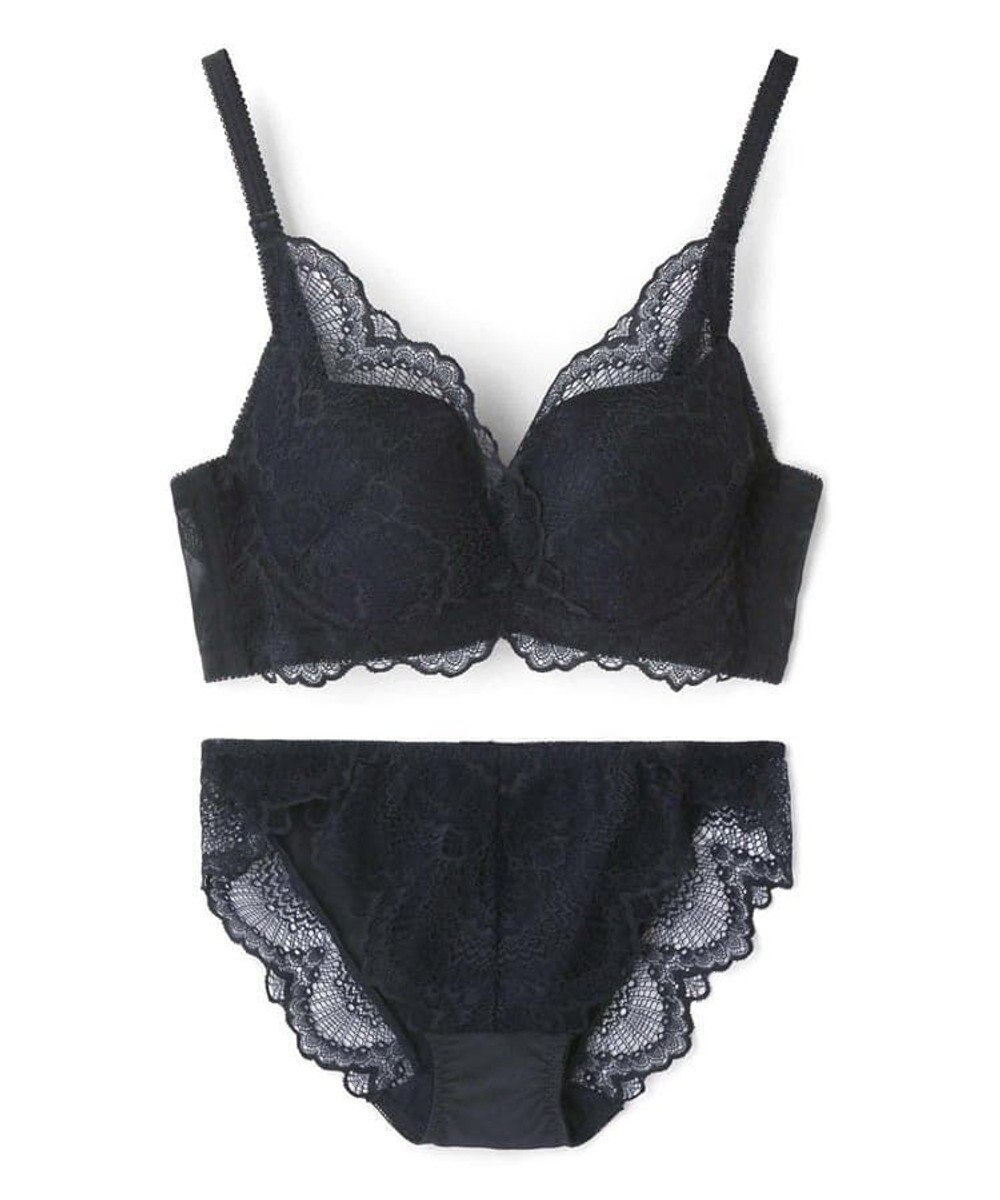 San-ai Resort（三愛水着楽園） 【新色追加】 カシュクール脇高ブラジャー＆ショーツ 