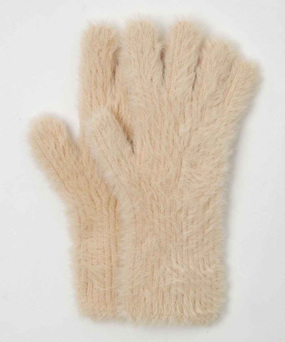 WEGO 指出し穴付きシャギーグローブ 