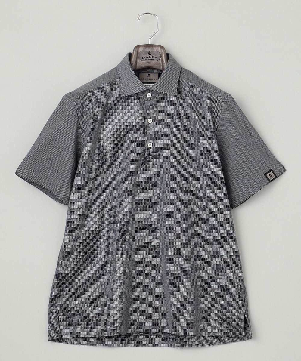 GOTAIRIKU 2年連続売上NO1【仕事で着られる】キレイめ 鹿の子ビズポロシャツ 