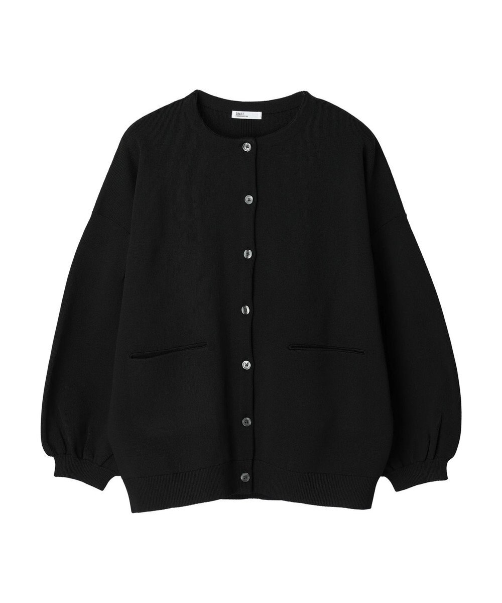 CRAFT STANDARD BOUTIQUE リサイクルポリエステルニットカーディガン 
